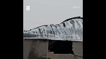 احتراق مصنع للبلاستيك جراء الاشتباكات القبلية في وادي مأرب