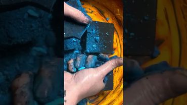 Blue Freshies in Pasted Bowl