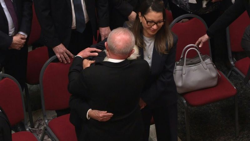 Brazil's Lula arrives to Mujica's wake, pays respects to former leader | AFP