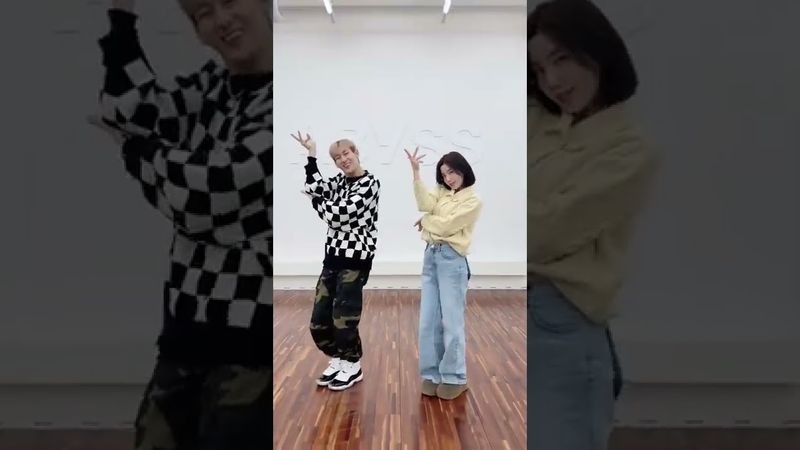 bambam x kwon eunbi - glitch TikTok Dance Ver