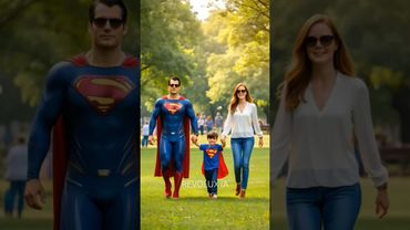DC Heroes with Their Families in the Park | #Superman #Batman #WonderWoman #AIArt