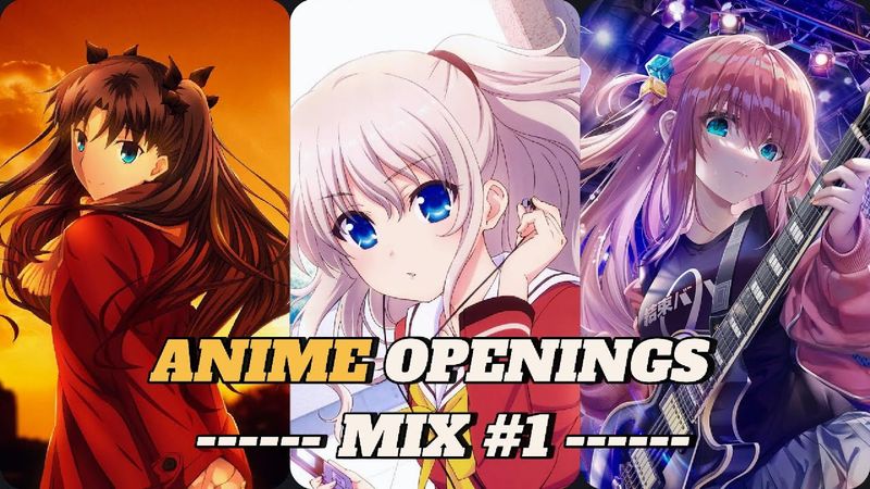 Anime Openings Compilation (Full Songs)