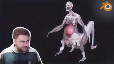 Монстресса. Текстуринг в Substance Painter и UV в Blender #10