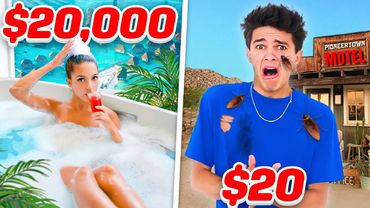 $20,000 HOTEL VS $20 HOTEL!!