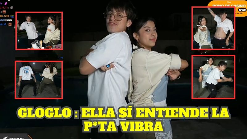GLOGLO Y ZULLY BAILANDO MIENTRAS MATT PREPARA LA CENA