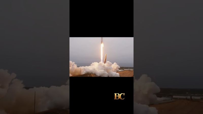 SpaceX launches Starlink satellite stack from Vandenberg Space Force Base