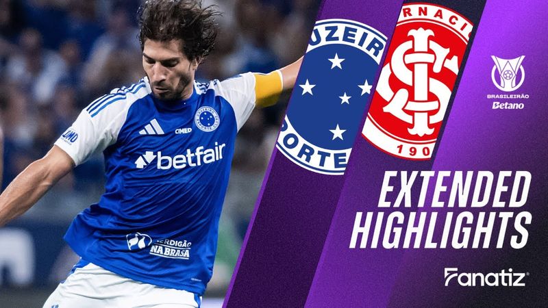 Cruzeiro vs. Internacional 2 - 1 I Game Highlights I Brasileirão 2025