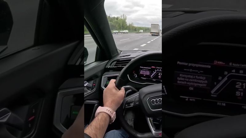 Audi RSQ3 Sportback 2.5 TFSI 400 hp Acceleration test