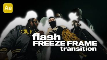 How to create FLASH FREEZE FRAME transition in After Effects