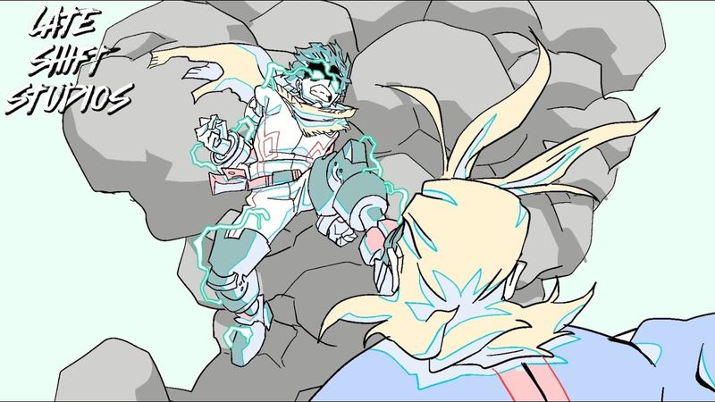 Deku VS DarkMight (Fan-Animation)