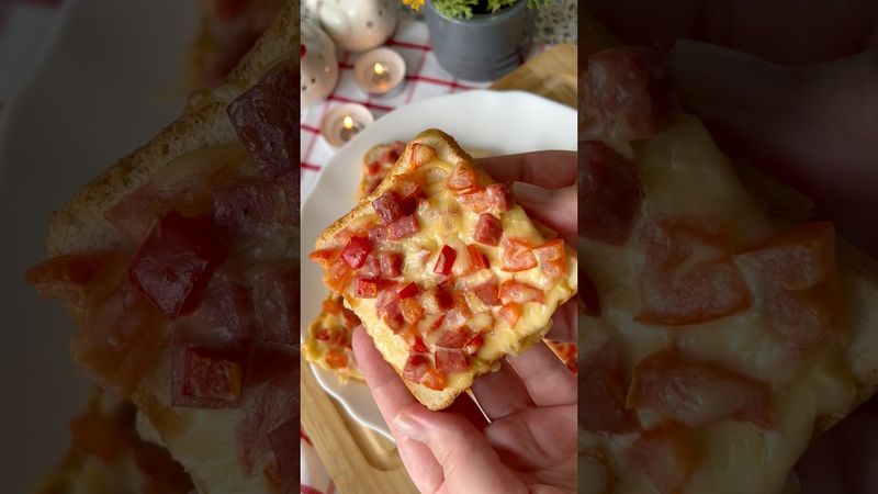 ГАРЯЧІ БУТЕРБРОДИ #щоприготувати #простоісмачно #рецептиукраїнською #recipe #food #cooking