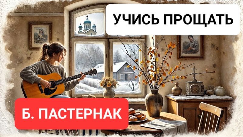 «Учись прощать» — Песня на стихи Бориса Пастернака