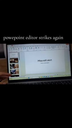 powerpoint warrior 🥹✌|| @alison i will be taking 2 bucks #MISAAMANE #...