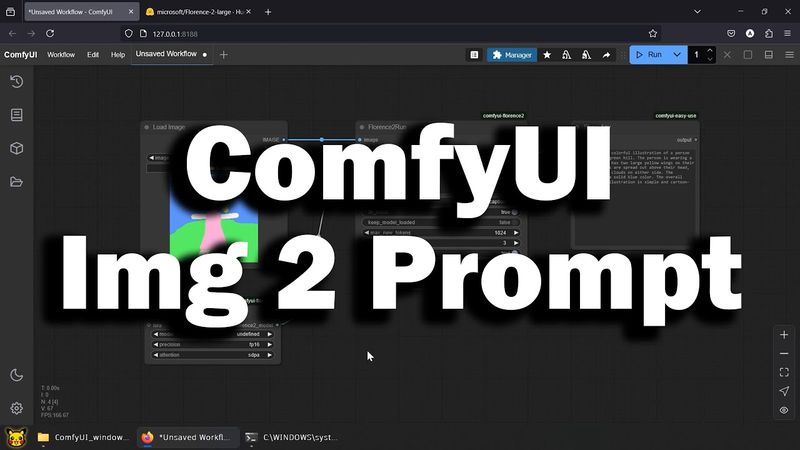 ComfyUI Image to Prompt - Prompt Generator Workflow