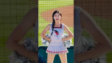 폭염에도 빛나는 미모 #김정원 #김정원치어리더#ktwiz #kt위즈 #kt위즈치어리더