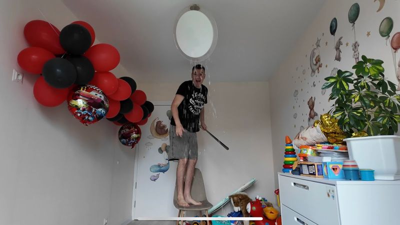 ПОСЛЕДСТВИЕ ПОТОПА.. МАМА С БАТЕЙ ПОСОРИЛИСЬ