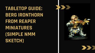 Tabletop   Dwarf Crossbowman  Simple NMM