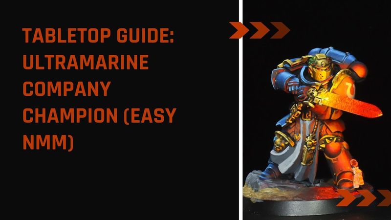 Tabletop   Ultramarine Company Champion