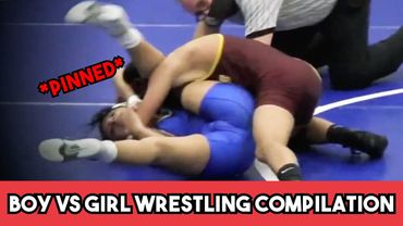 UNFAIR BOY VS GIRL WRESTLING COMPILATION