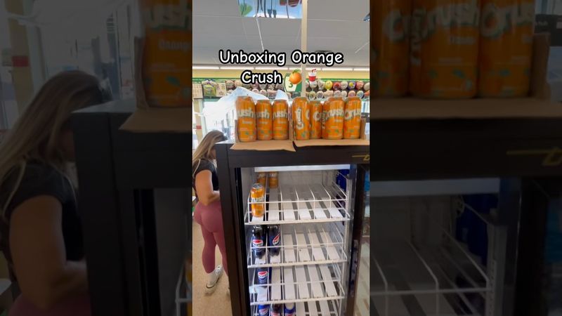 فتح علبة Orange Crush 🍊🥤