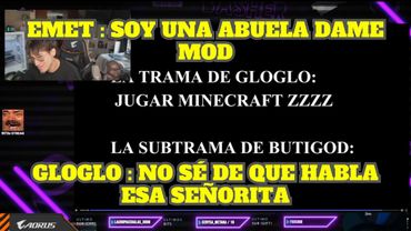 GLOGLO REACCIONA A UN RESUMEN DE SU STREAM + EMET SE PASA DE FRÍA