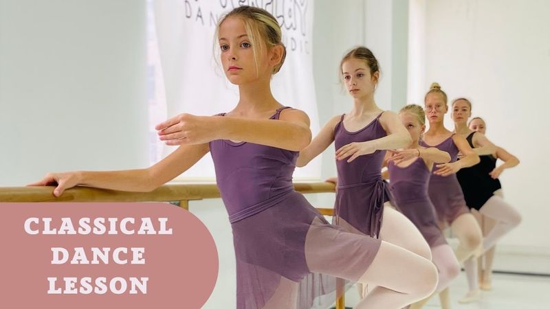 Урок классического танца. Ballet lesson Хореографическая студия INTERPLAY