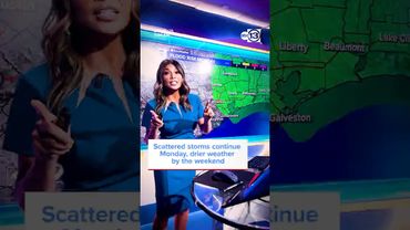 Scattered storms continue Monday, drier weather by the weekend