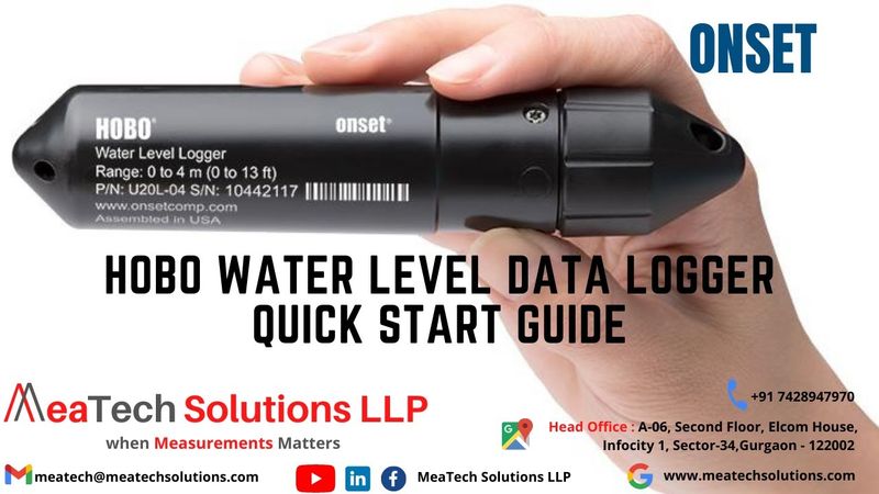 HOBO ONSET Water Level Data Logger Quick Start Guide