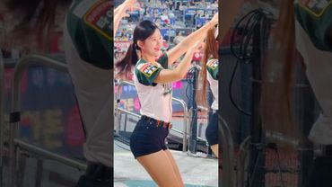 찌나뇽 뚜뚜뚜 아웃송 #김진아 #김진아치어리더#ktwiz #kt위즈 #kt위즈치어리더