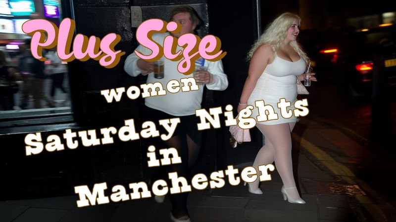 Saturday nights in Manchester - plus sized women #plussize #curvy #fashion