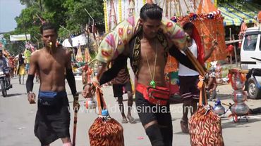 Pilgrims in saffron attire walk from Haridwar: Kanwar Yatra 2025, collecting water from Ganga