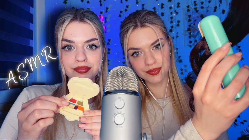 АСМР ОЧЕНЬ ПРИЯТНЫЙ САЛОН КРАСОТЫ ☀️ деревянные триггеры 🪵asmr wooden makeup