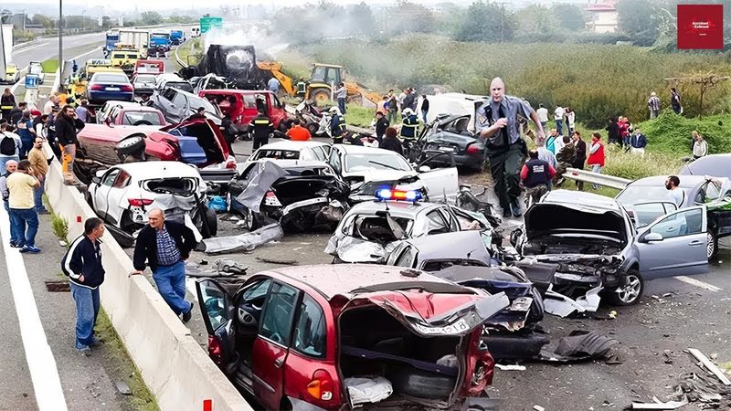I 143 momenti più brutali degli incidenti automobilistici del 2025