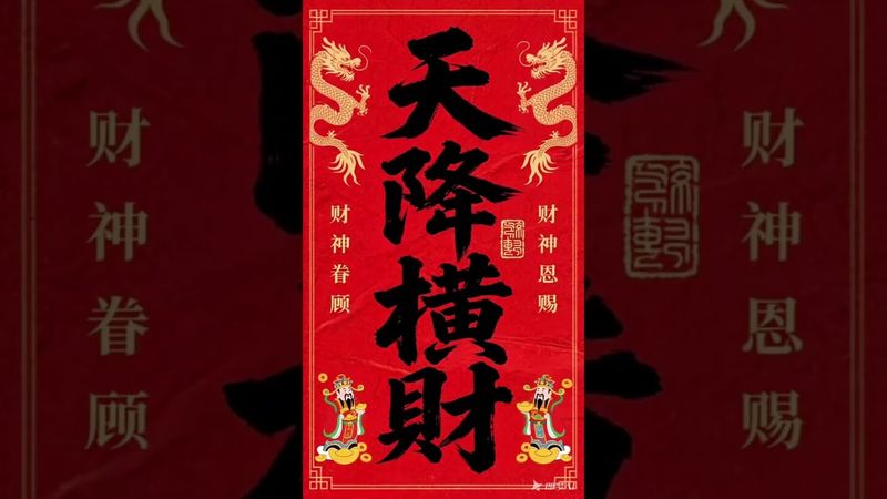 《天降橫財》有緣人！今天！天降橫財！要富快接！接了！轉發！功德無量！#正能量 #運勢 #國學文化 #道家文化 #中華文化 #民間傳說 #手機壁紙 #手機屏保 #壁紙 #運勢 #轉運 #財富 #橫財