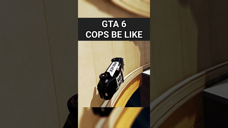 GTA 6 cops will be next level #shorts #gta6 #gta