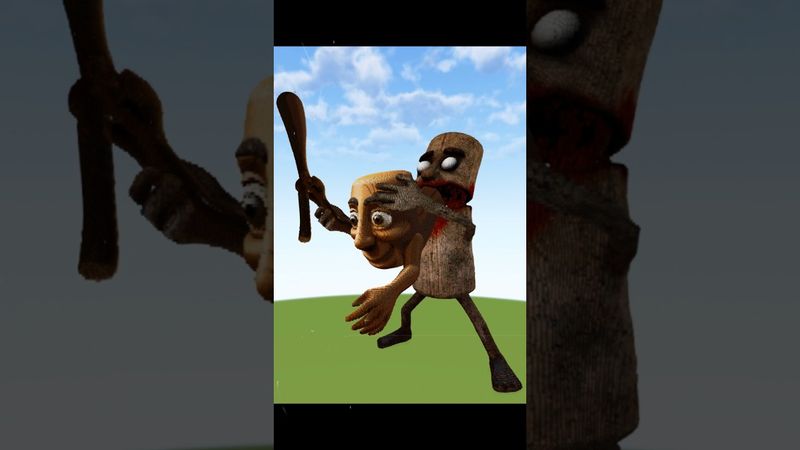 😱 Zombie Tung Tung Tung Sahur?! | Italian Brainrot | Timelapse Build