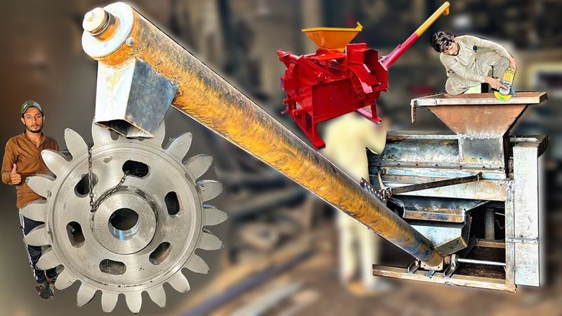 Top 2 Videos | How to Make Corn sheller Machine | The Amazing Process of Industrial Gear Making