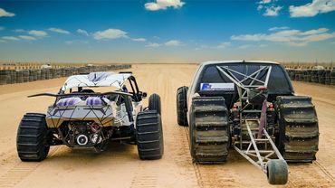 Заезд по песку: 4000 л.с и V8