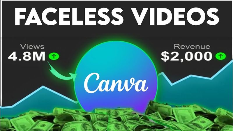Make High-Earning Faceless Videos With Canva for Free