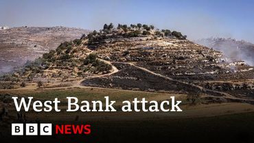 Two Palestinians killed in attack by Israeli settlers in West Bank | BBC News