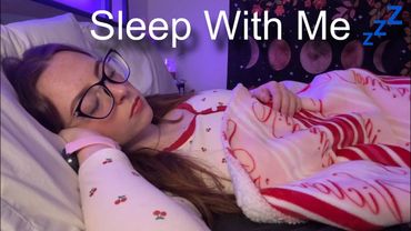 ASMR - Sleeping Next To Your Girlfriend 💕(hair playing, I love you, sleeping)