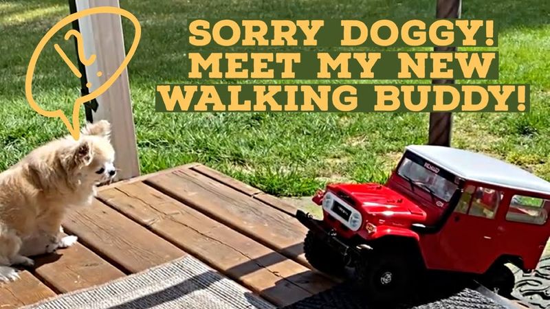 Who Needs a Dog? Walking My RC4WD Gelande II Cruiser Toyota FJ40 is the Ultimate Fun!