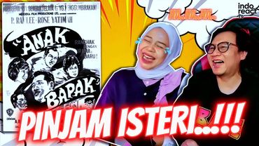 😂NGAKAK‼️ ISTERIPUN BOLEH PINJAM🤣 ANAK BAPAK - PART 1 | FILM P.RAMLEE | REACTION | INDOREACTTV