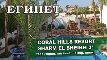 ЕГИПЕТ 2025| Coral Hills Resort 3*. Обзор территория, номера, питание, пляж