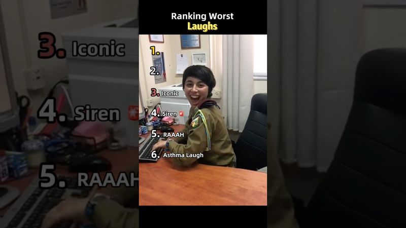 Ranking Worst Laughs #funny #shorts