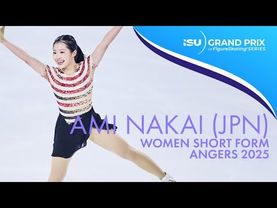 Ami Nakai (JPN) | Women Short Program | Angers 2025 | #GPFigure
