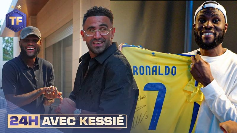 24H avec Franck Kessié dans sa nouvelle vie en Arabie saoudite 🇸🇦 (Avec Riyad Mahrez, Ivan Toney)