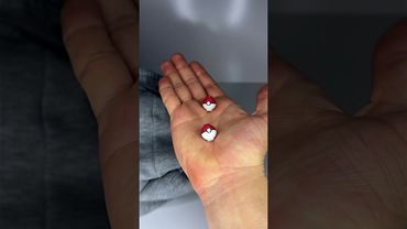 3D Printed Pokeball Drawstring Beads