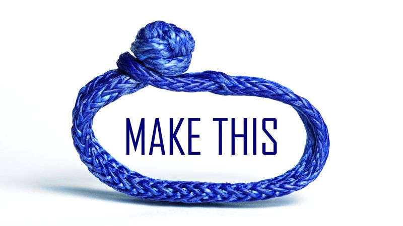 Button Knot Soft Shackle