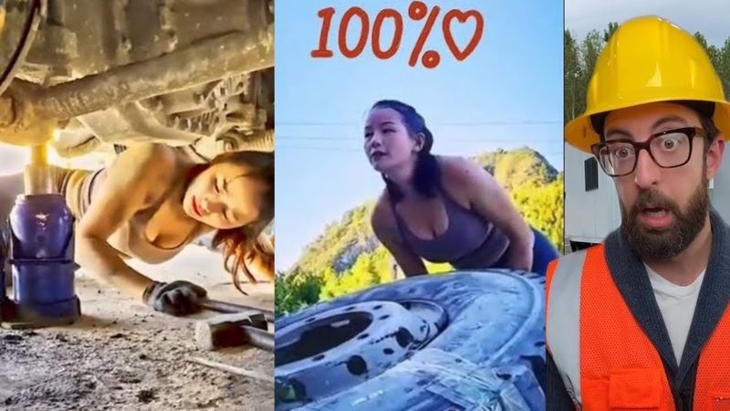 Smart Workers vs Hilarious Fails - Expert-Recommended Tricks #adamrose #construction #52